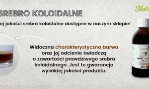 Czy srebro koloidalne można pić? Tak, jeśli jest to wysokiej jakości produkt, jak ten z Natur Sklep. Jego barwa świadczy o zawartości prawdziwego srebra.